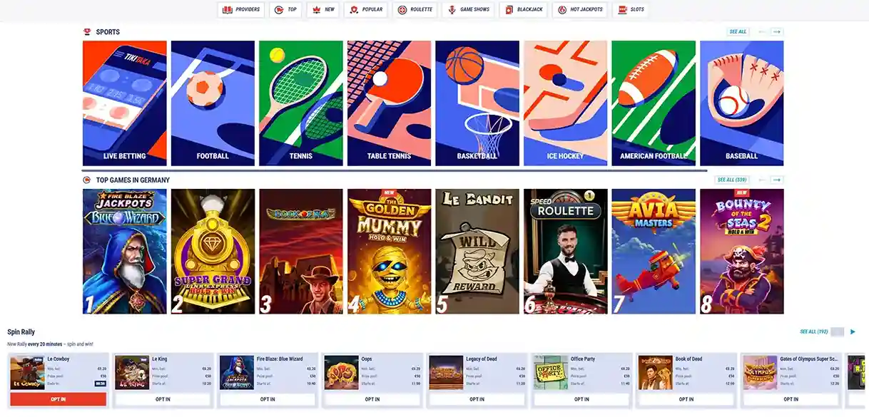 Tikitaka Casino Great Britain