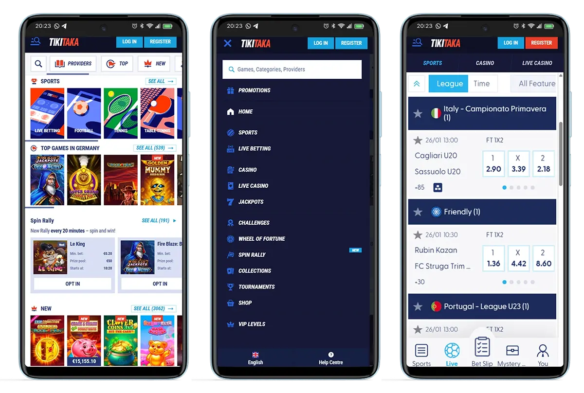 Tikitaka Casino Mobile App & Mobile Play