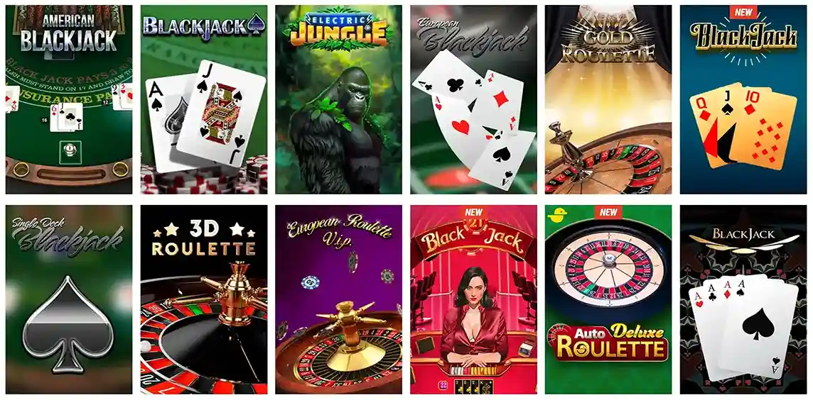 Tikitaka Casino Table Games